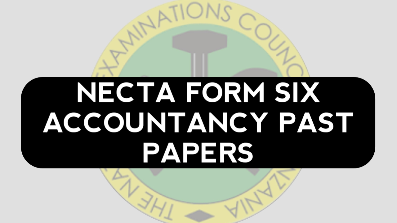 NECTA Form Six Accountancy Past Papers pdf