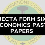 NECTA Form Six Economics Past Papers pdf