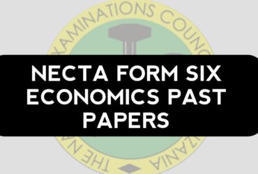 NECTA Form Six Economics Past Papers pdf