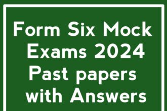Mzumbe Form Six Gauging Exams 2024 Past papers