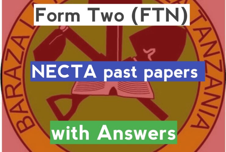 History Form Two Necta Past papers Pdf