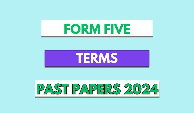 Form Five terminal examination past paper pdf 2024