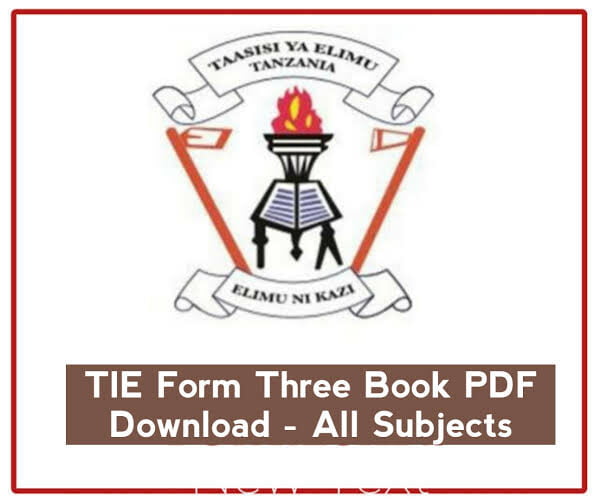 TIE Form Three Book PDF Download