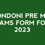 kinondoni pre mock 2024