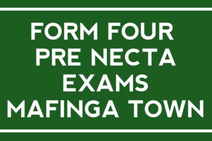Mafinga Town Pre Necta Exams 2024