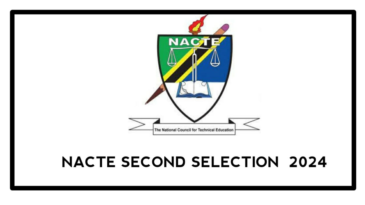 NACTE Second selection 2024