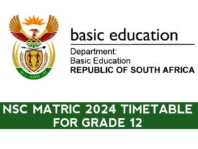 NSC Matric Timetable 2024 pdf for Grade 12