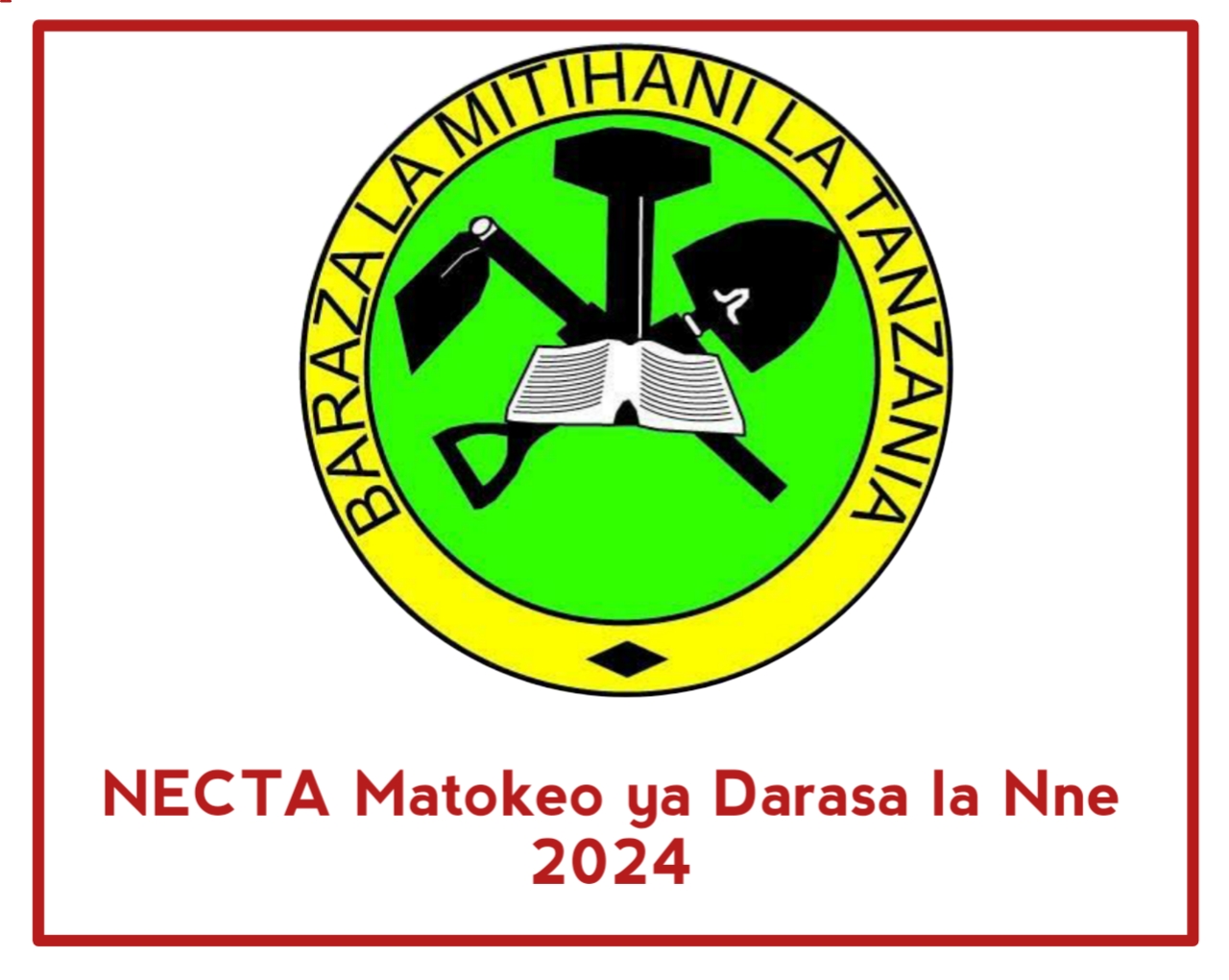 NECTA Matokeo ya Darasa la Nne 2024 Standard Four Results