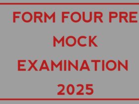 Pre-mock form four exams 2025 pdf Download