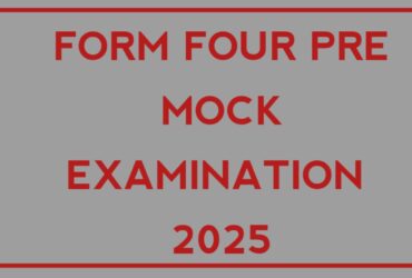 Pre-mock form four exams 2025 pdf Download