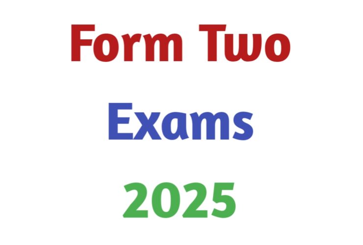 Form two exams 2025