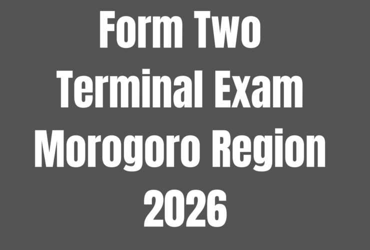 Form Two Terminal Exam Morogoro 2026 All Subjects 27 Form Two Terminal Exam Morogoro 2026 All Subjects